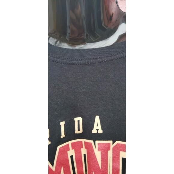 NCAA Florida State Seminoles & Fanatics Black T-Shirt W/Logo - Picture 3 of 8